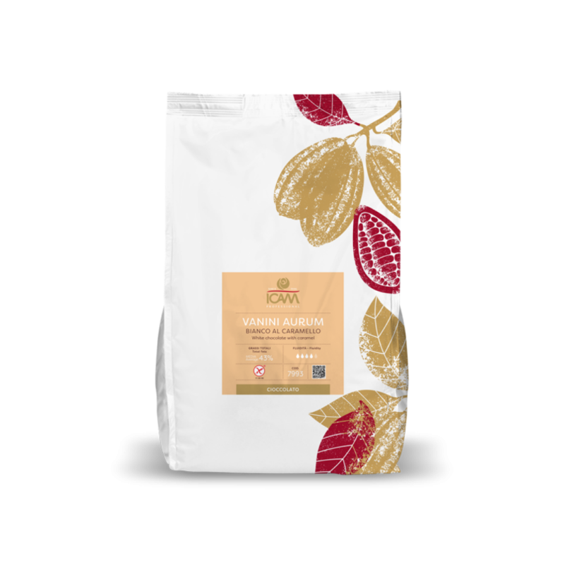 COBERTURA CHOCO CARAMELO VANINI AURUM 35% (B/4KG)